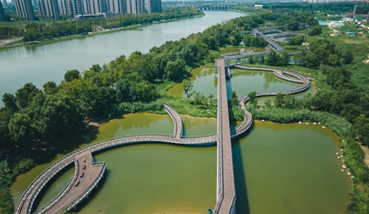 以水潤城，城發(fā)集團(tuán)生態(tài)項目為鄭州注入“水的靈動”